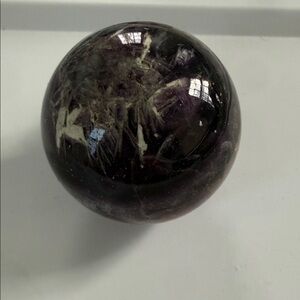 Polished Dark Purple Crystal Sphere